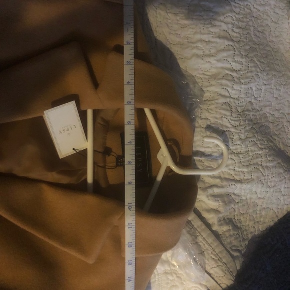 Lipsy London Belted Wrap Wool Coat NWT - Picture 12 of 16